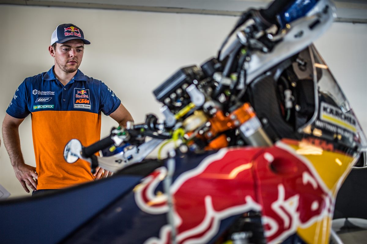 Matthias Walkner KTM 450 RALLY Abu Dhabi 2017