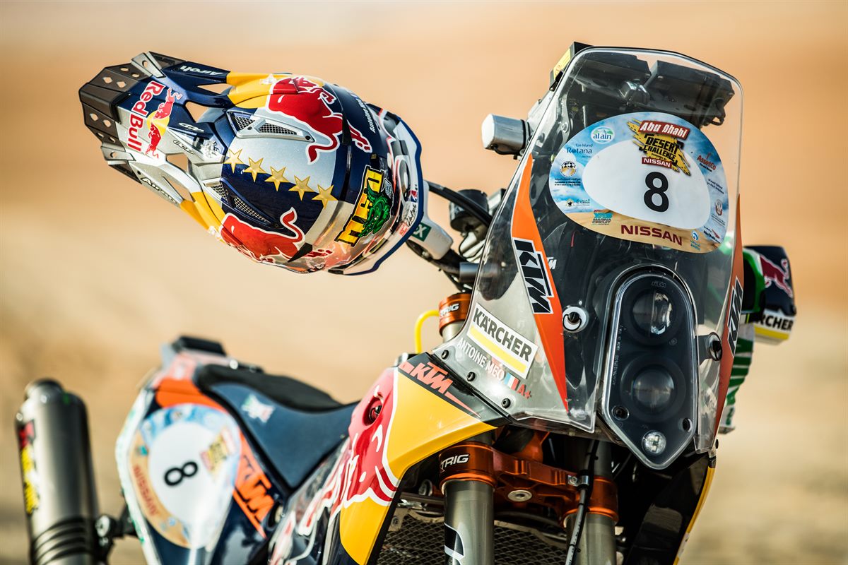 Antoine Meo KTM 450 RALLY Abu Dhabi 2017
