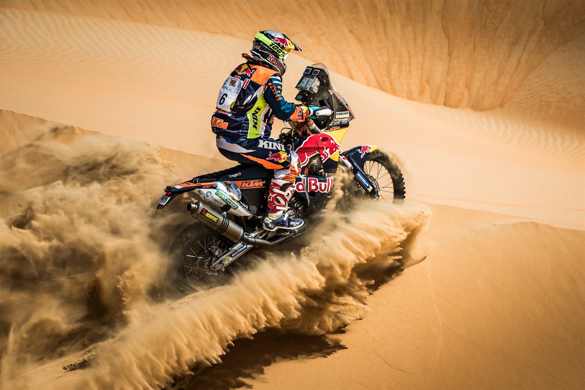 Matthias Walkner KTM 450 RALLY Abu Dhabi 2017