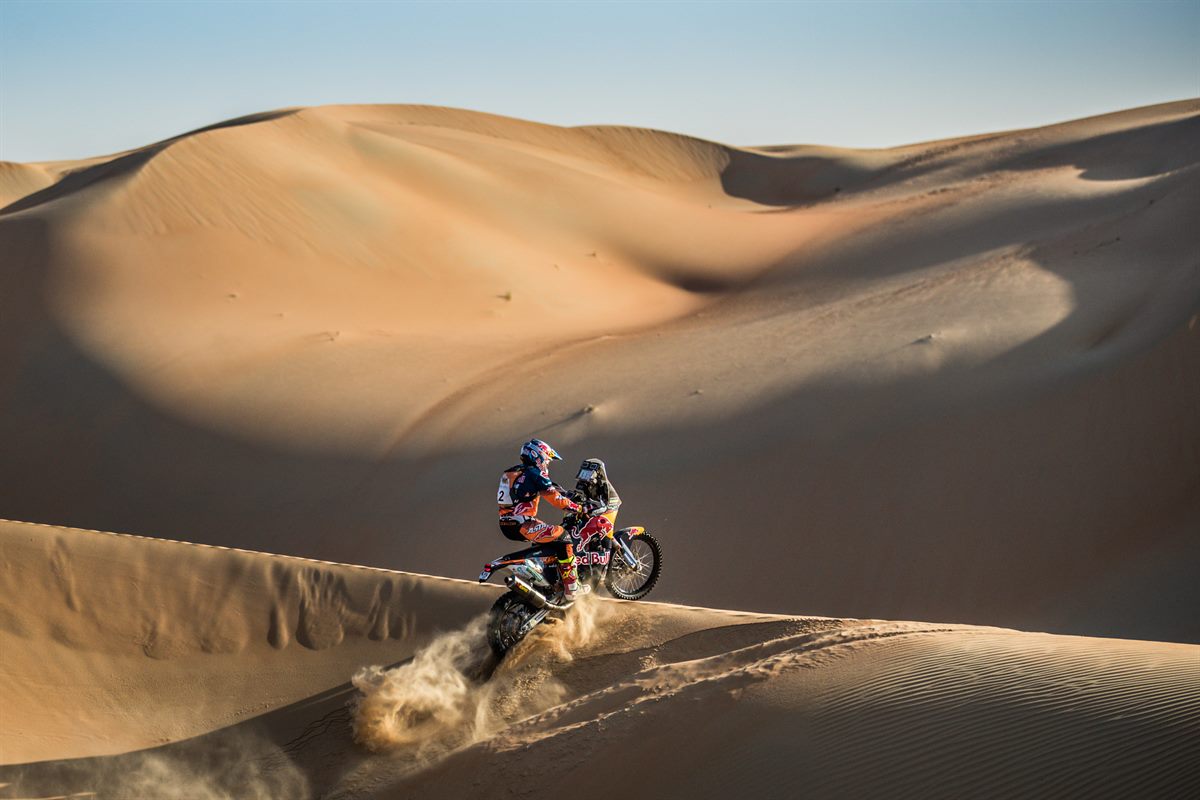 Sam Sunderland KTM 450 RALLY Abu Dhabi 2017