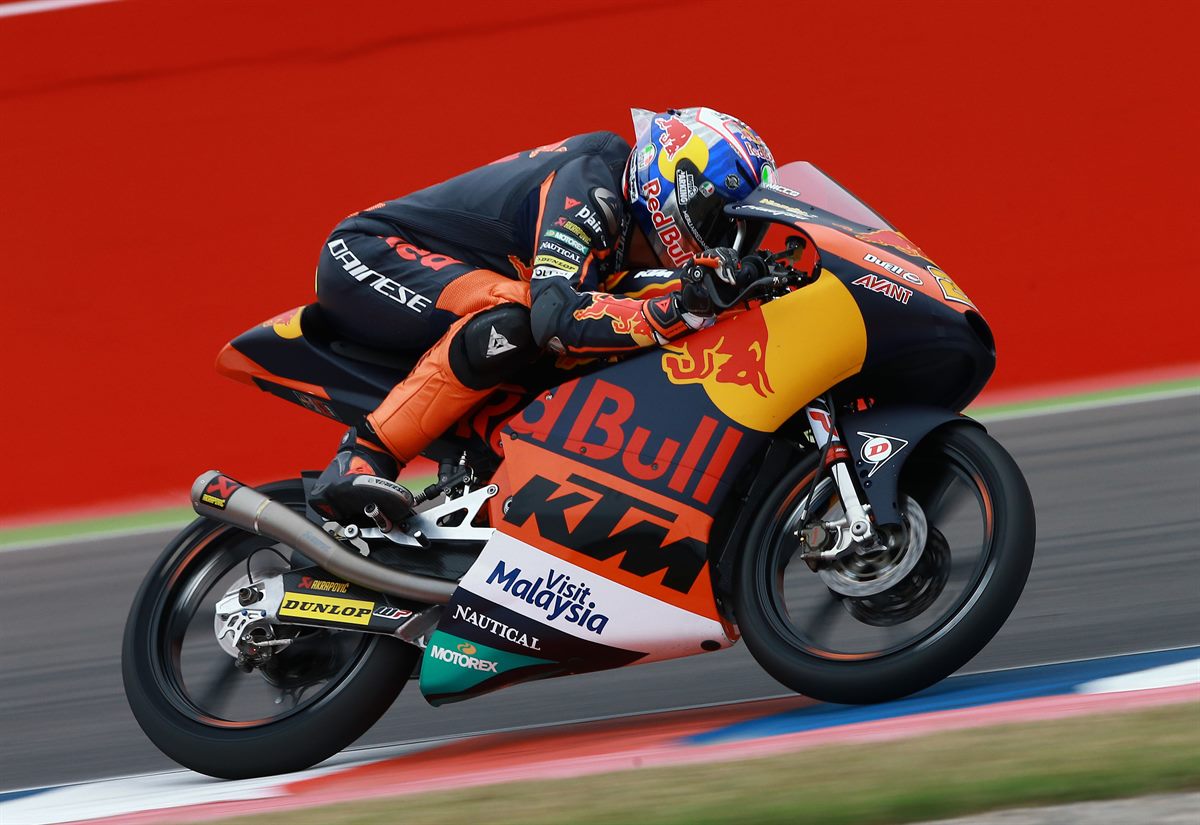 Niccolo Antonelli KTM RC250 GP Termas de Rio Hondo 2017