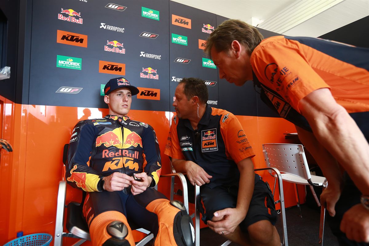 Pol Espargaro, Paul Trevathan & Mike Leitner Box Termas de Rio Hondo 2017