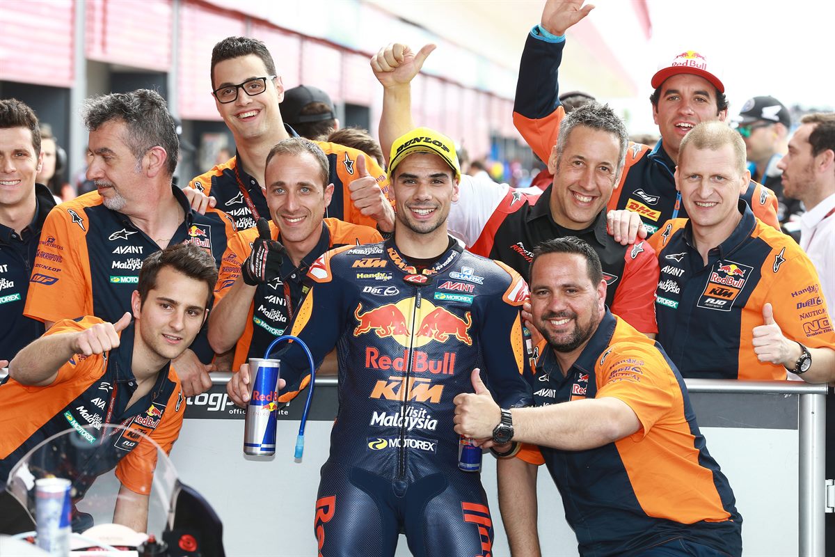 Miguel Oliveira & Team Parc Ferme Termas de Rio Hondo 2017