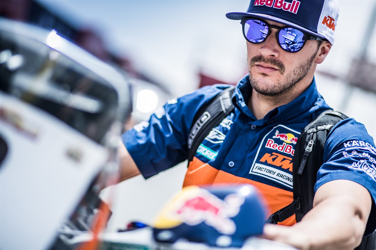 Sam Sunderland KTM 450 RALLY Qatar 2017