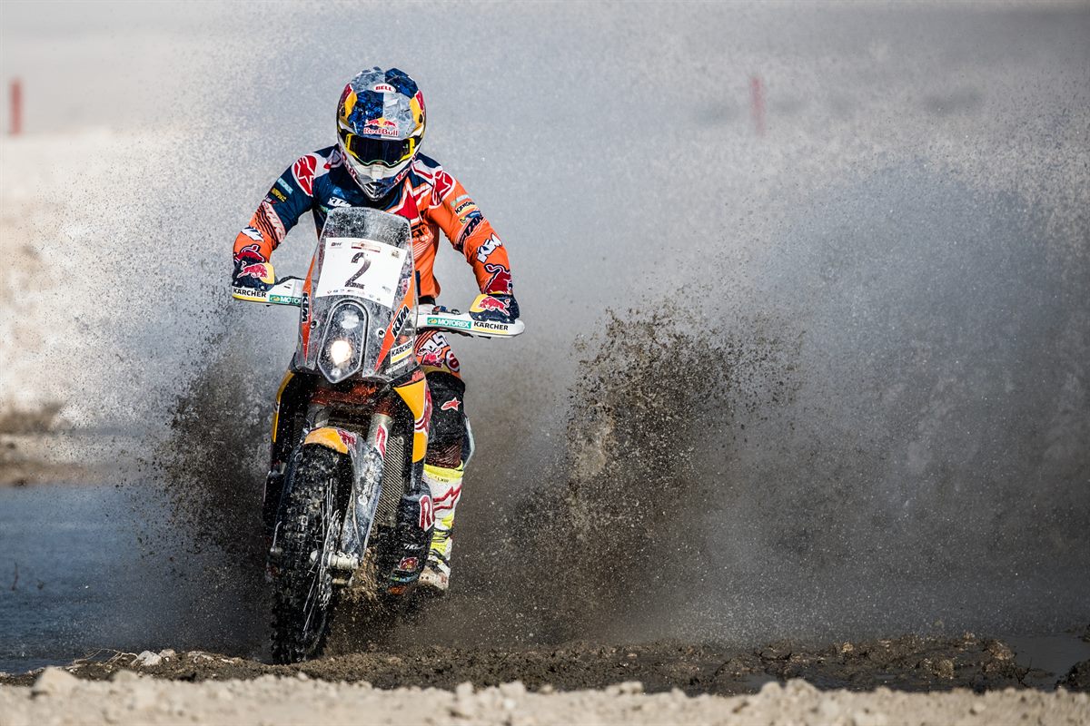 Sam Sunderland KTM 450 RALLY Qatar 2017