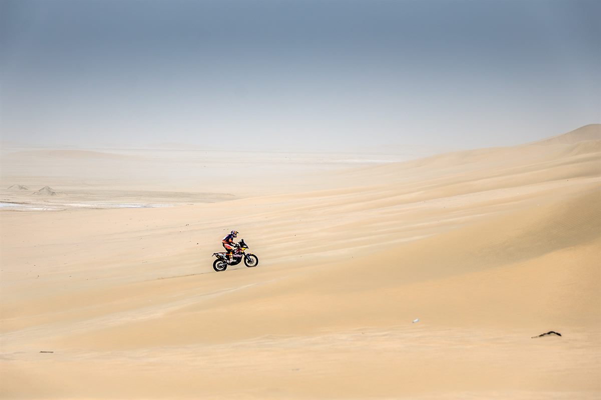 Sam Sunderland KTM 450 RALLY Qatar 2017