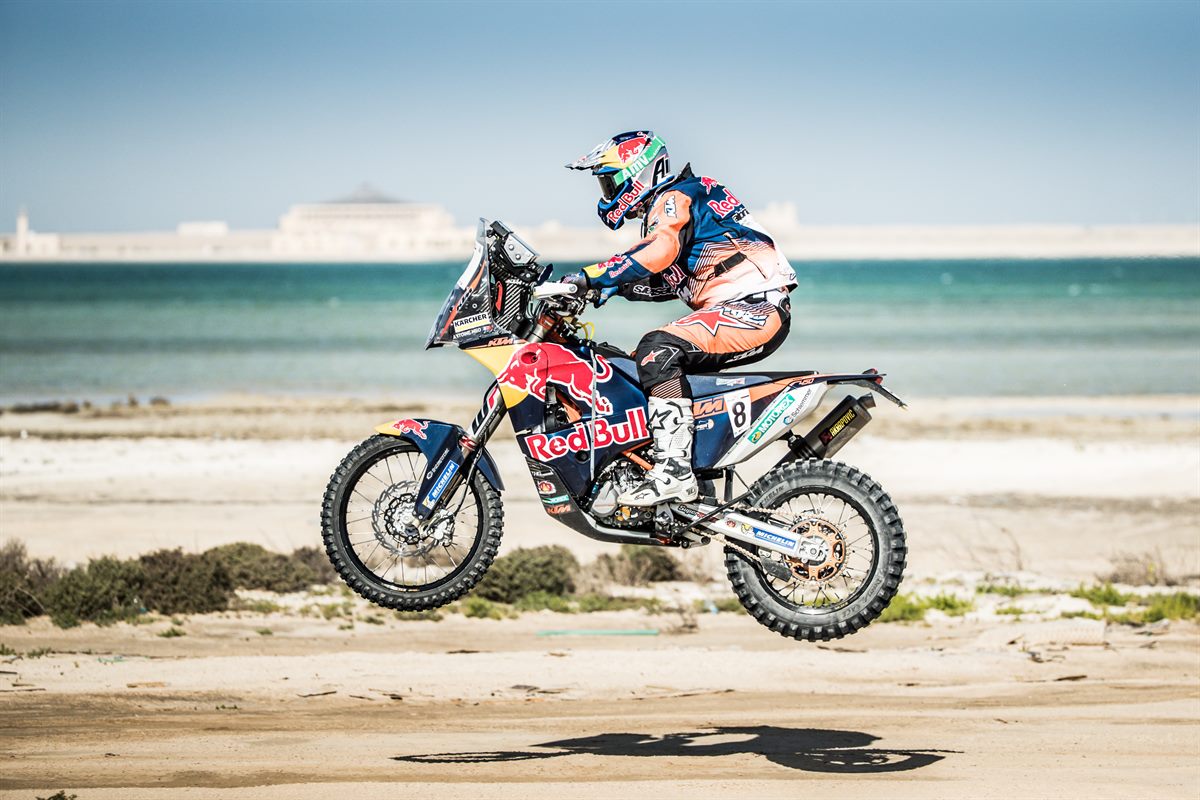 Antoine Meo KTM 450 RALLY Qatar 2017