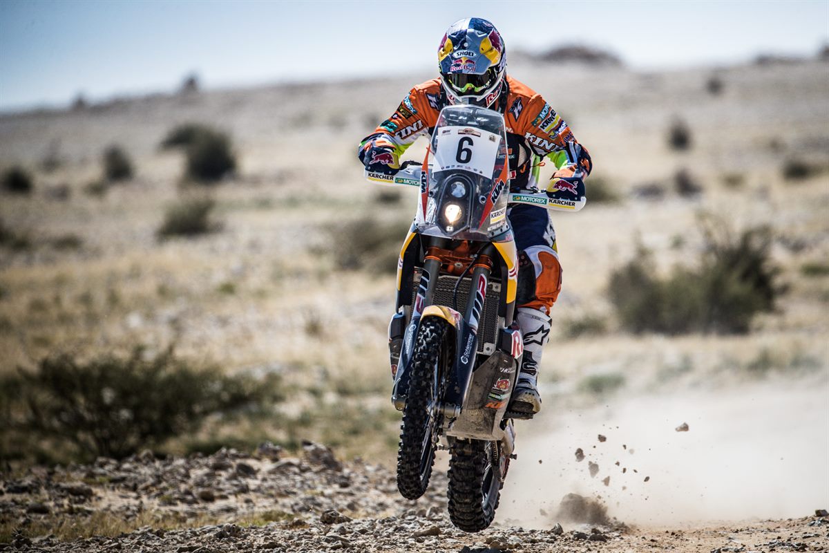 Matthias Walkner KTM 450 RALLY Qatar 2017