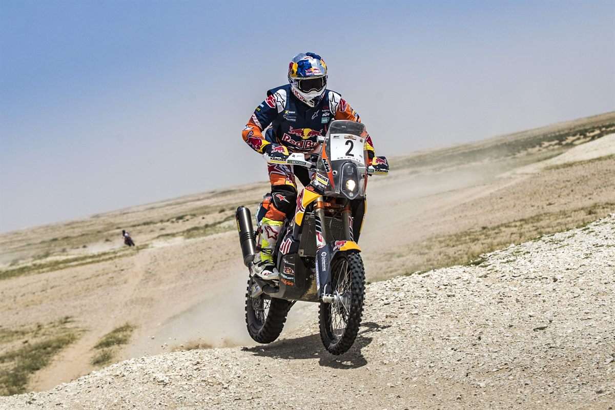Sam Sunderland KTM 450 RALLY Qatar 2017