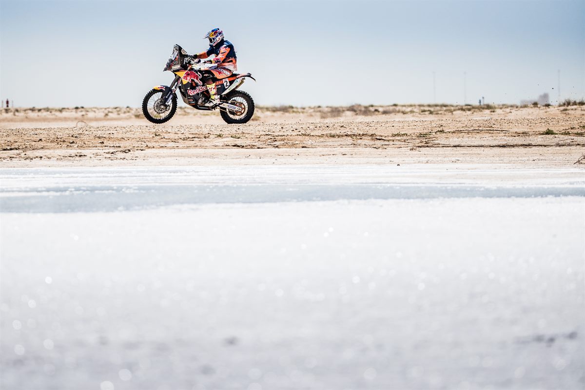 Sam Sunderland KTM 450 RALLY Qatar 2017