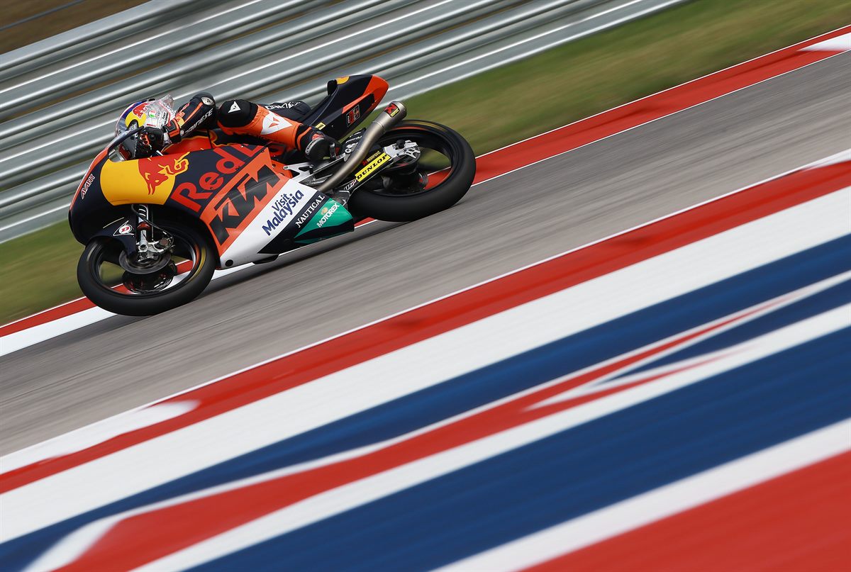 Niccolo Antonelli KTM RC250 GP Austin 2017