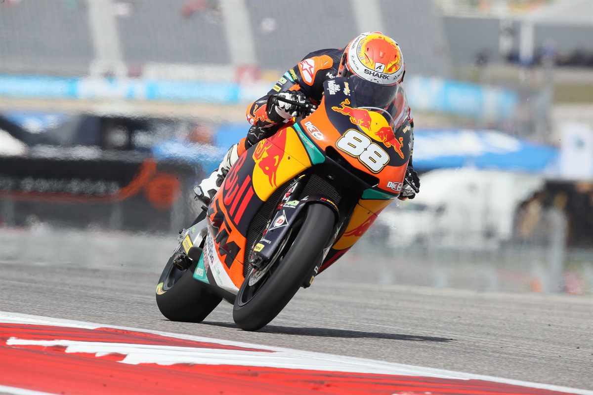 Ricard Cardus KTM Moto2 Austin 2017