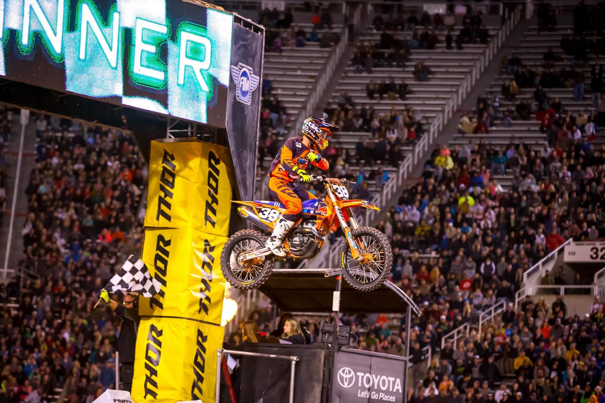 Shane McElrath KTM 250 SX-F Utah 2017