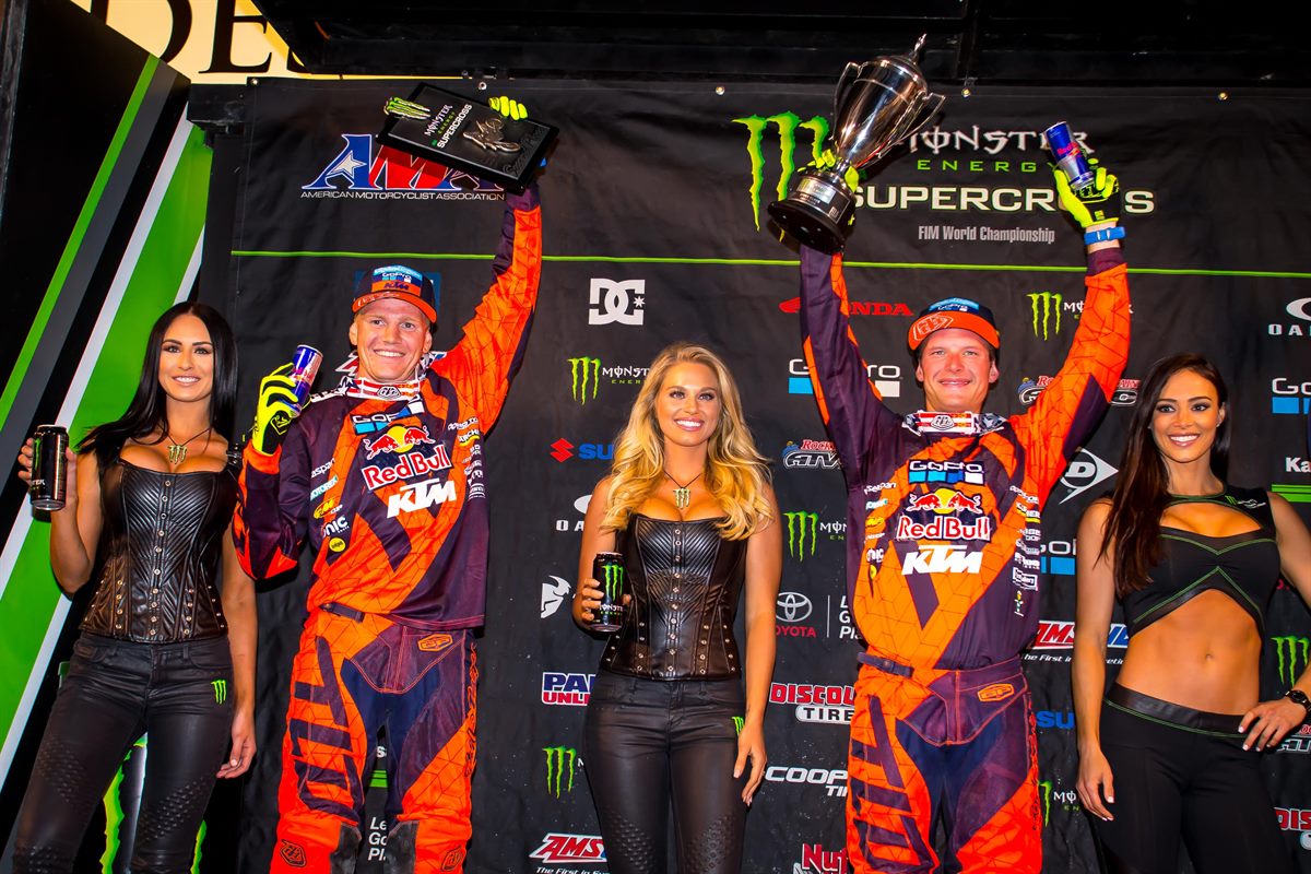 Mitchell Oldenburg & Shane McElrath Podium Utah 2017