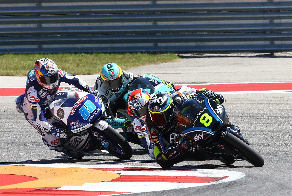 Nicolo Bulega KTM RC250 GP Austin 2017