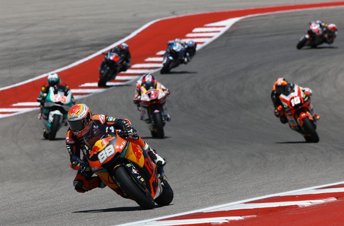 Ricard Cardus KTM Moto2 Austin 2017
