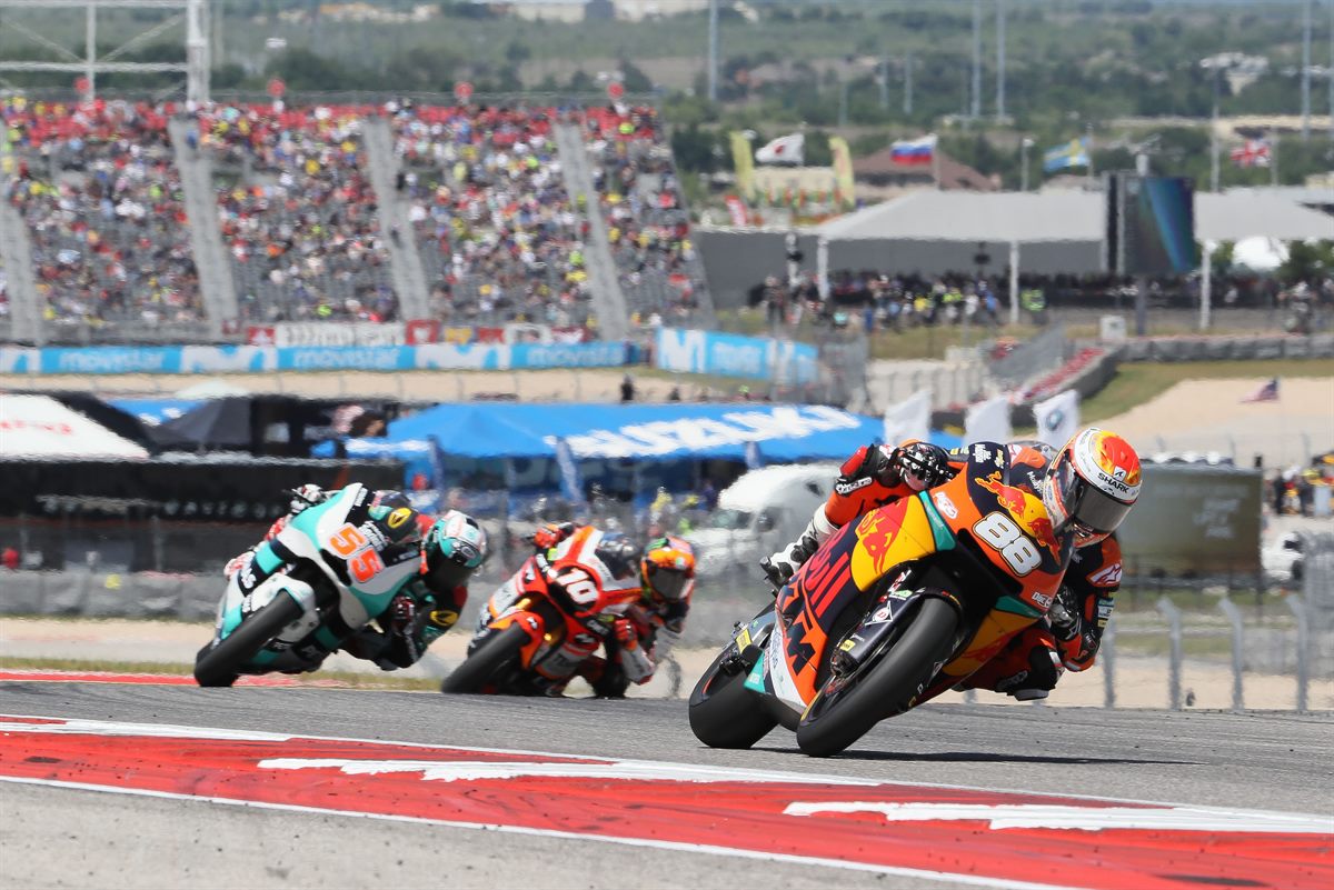 Ricard Cardus KTM Moto2 Austin 2017