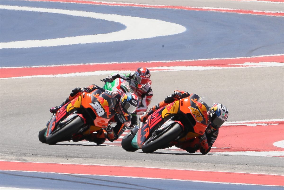 Pol Espargaro & Bradley Smith KTM RC16 Austin 2017