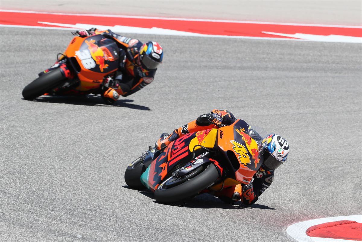 Pol Espargaro & Bradley Smith KTM RC16 Austin 2017