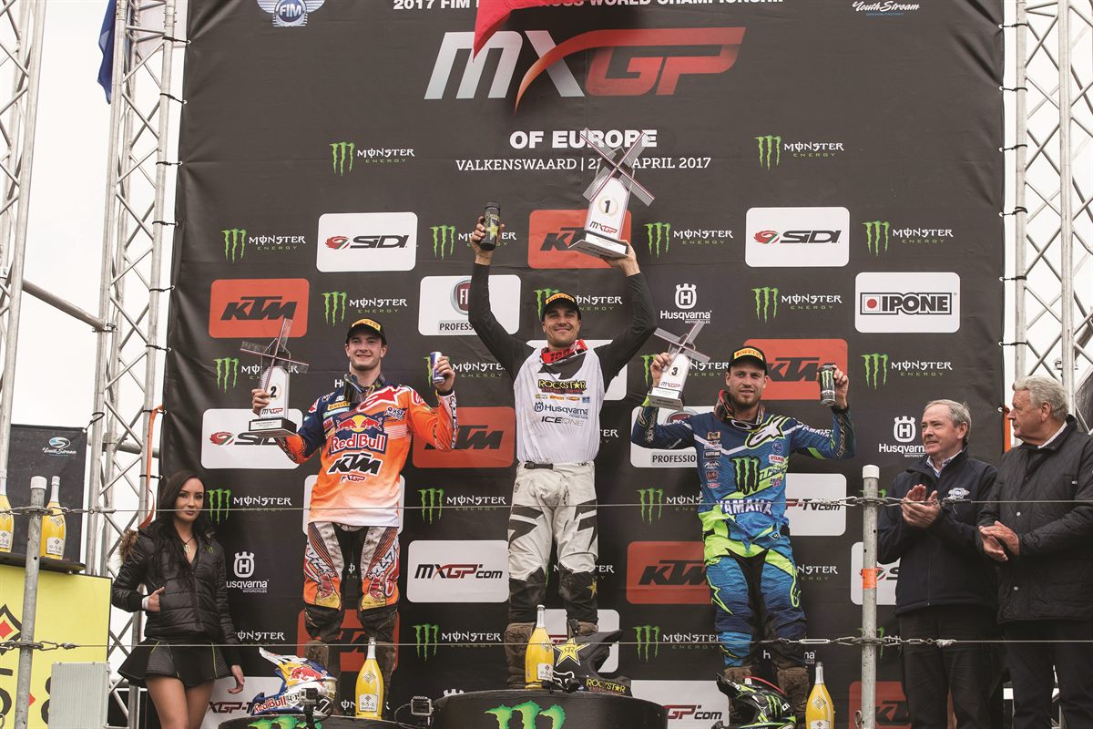 Jeffrey Herlings Podium Valkenswaard 2017