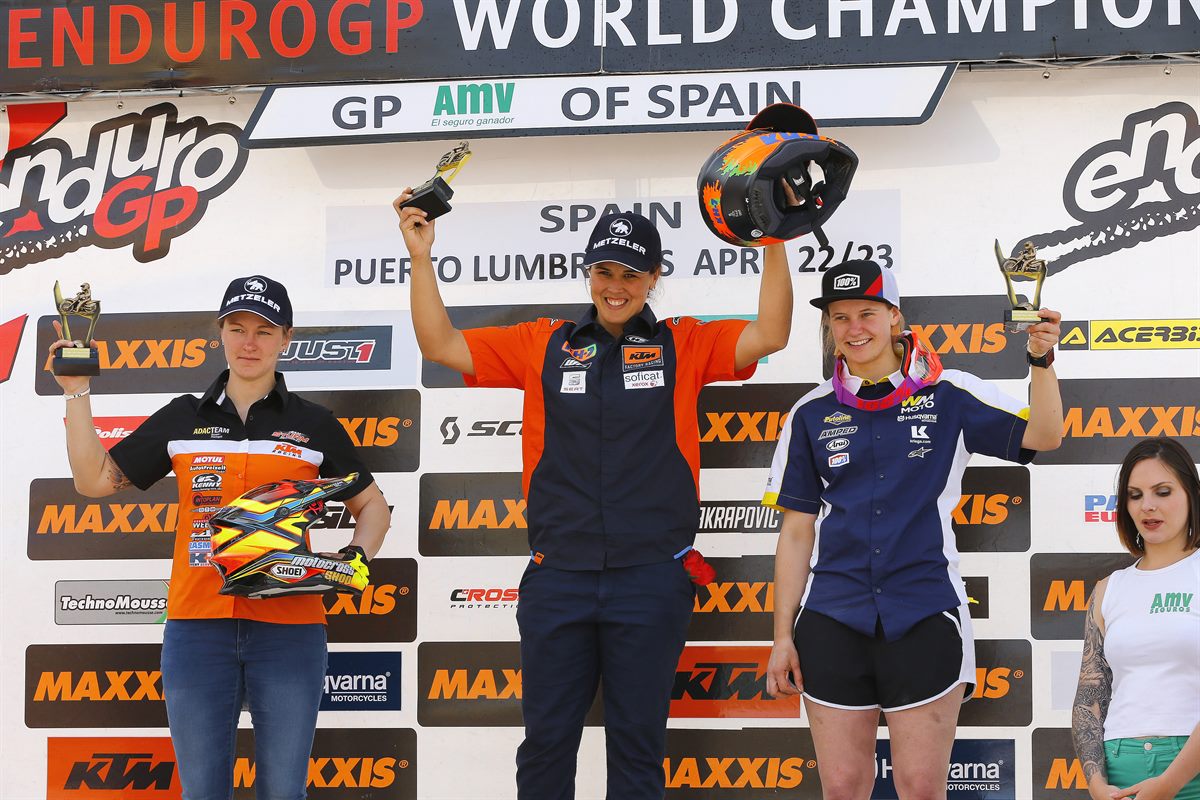 Laia Sanz Podium Puerto Lumbreras 2017