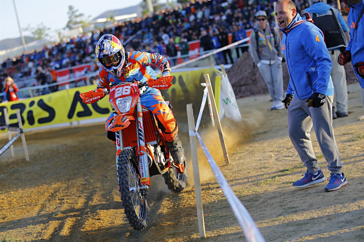Josep Garcia KTM 250 EXC-F Puerto Lumbreras 2017
