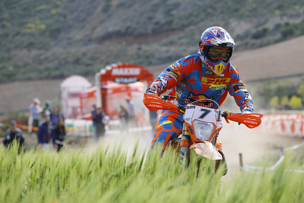 Christophe Nambotin KTM 300 EXC Puerto Lumbreras 2017