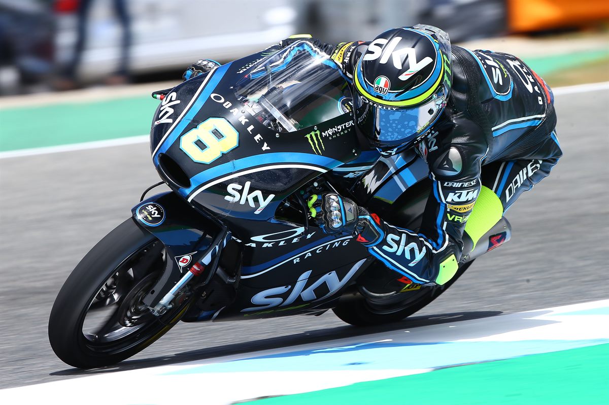 Nicolo Bulega KTM RC250 GP Jerez 2017