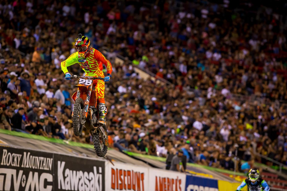 Mitchell Oldenburg KTM 250 SX-F Las Vegas 2017