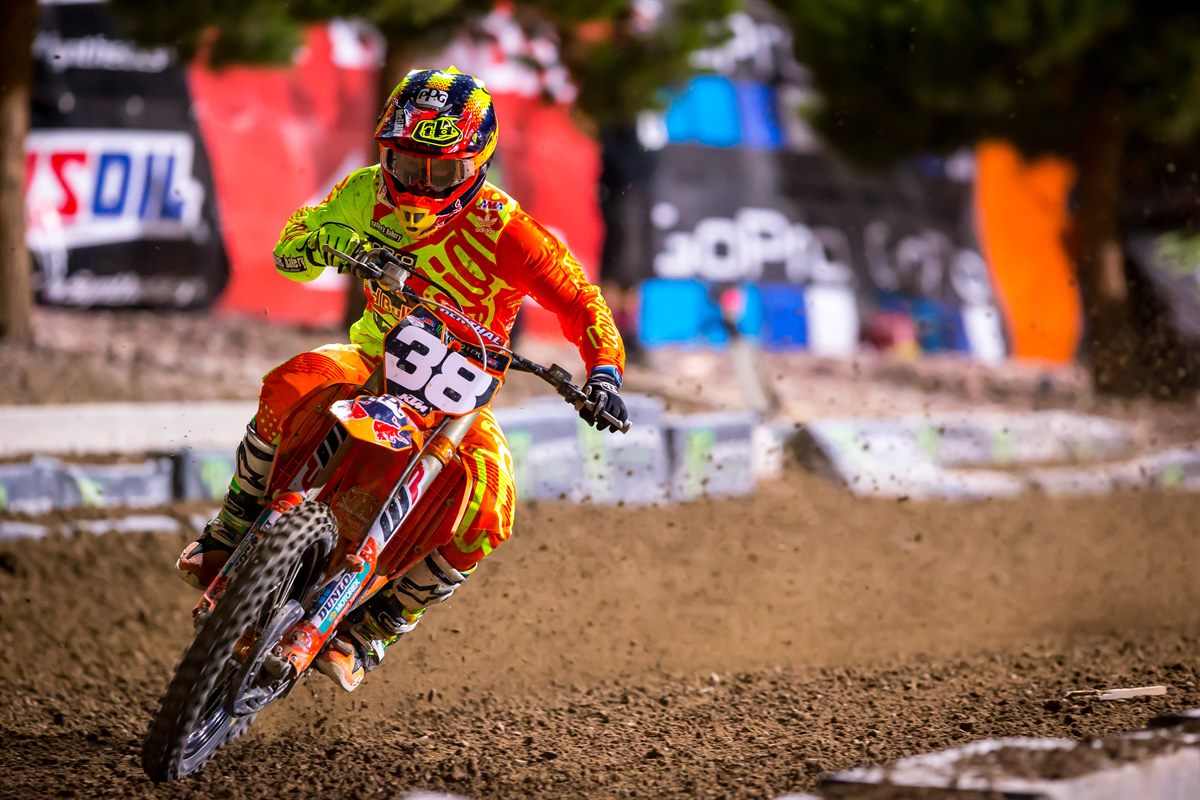 Shane McElrath KTM 250 SX-F Las Vegas 2017