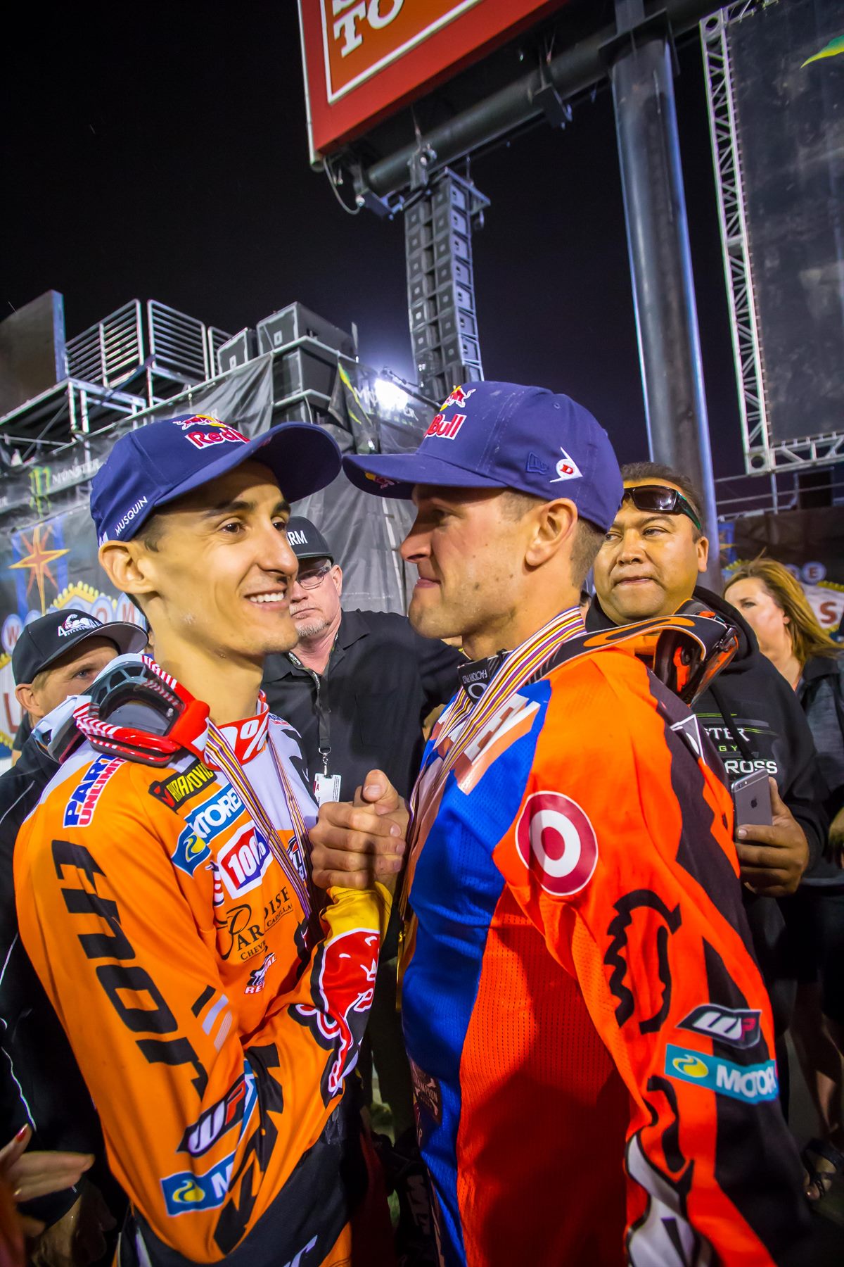 Ryan Dungey & Marvin Musquin Las Vegas 2017