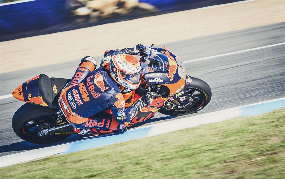 Ricard Cardus KTM Moto2 Jerez 2017