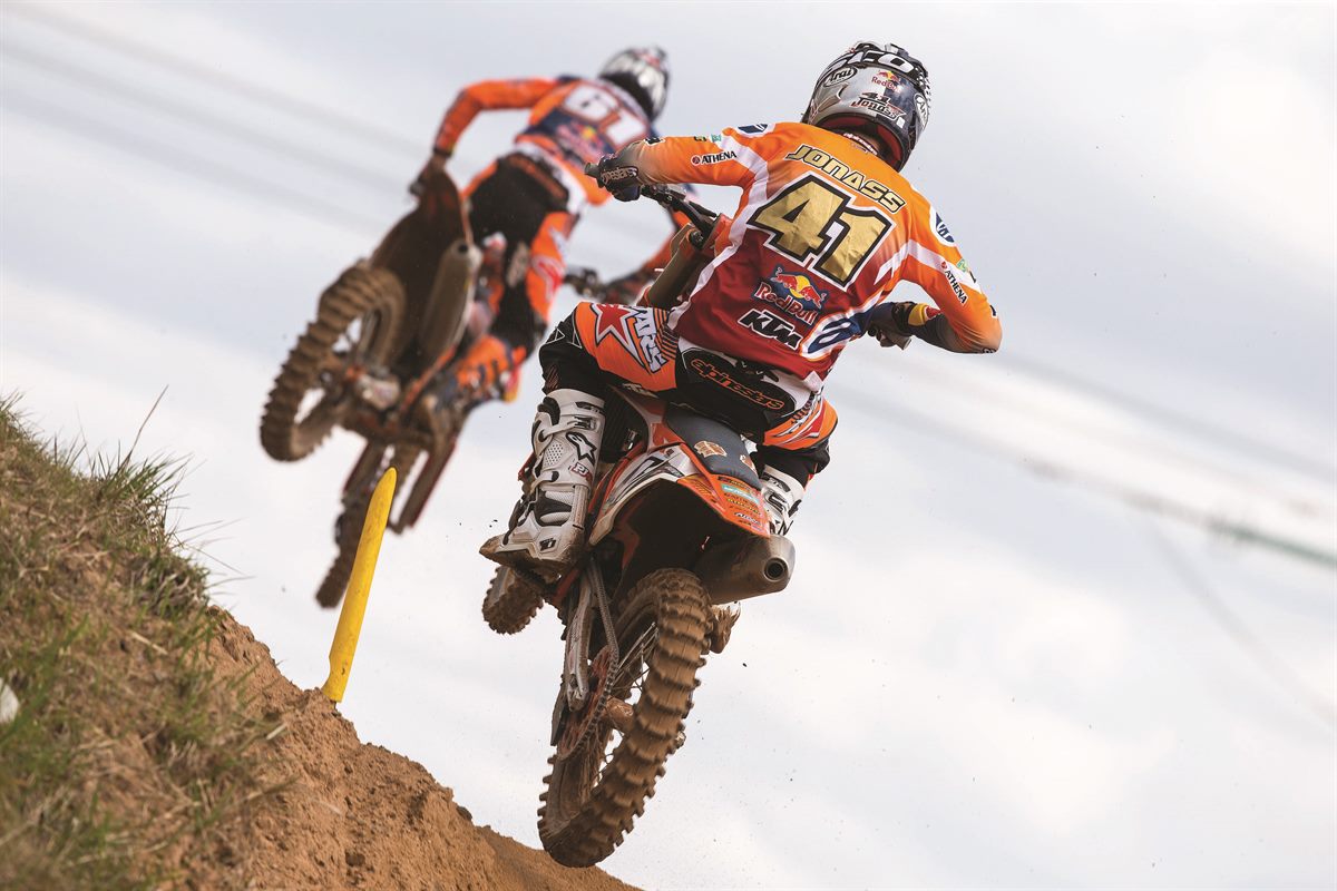Pauls Jonass & Jorge Prado KTM 250 SX-F Kegums 2017 
