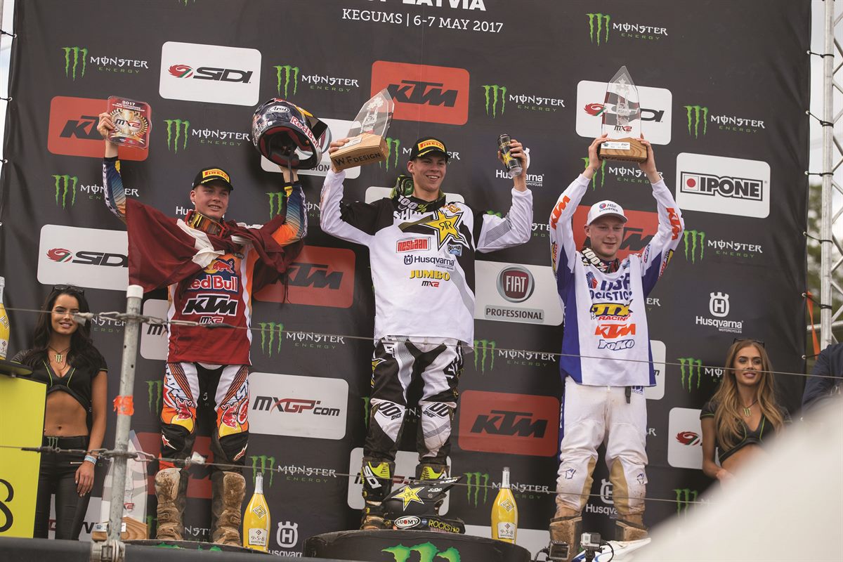 Pauls Jonass Podium Kegums 2017