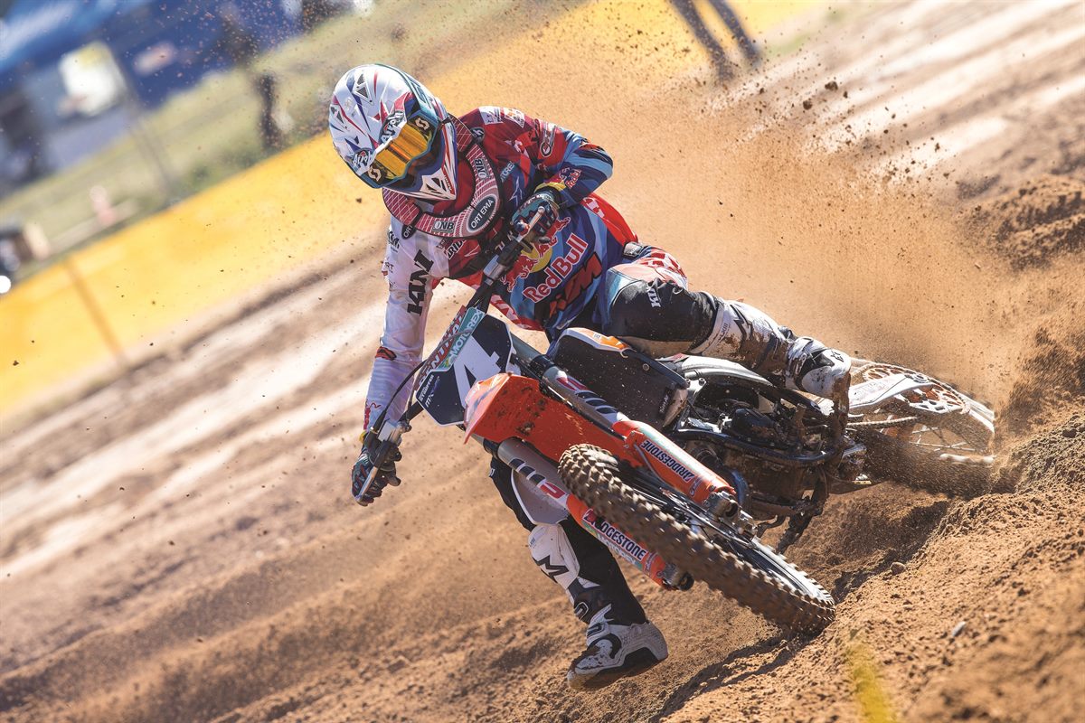 Marcel Stauffer KTM 125 SX Kegums 2017