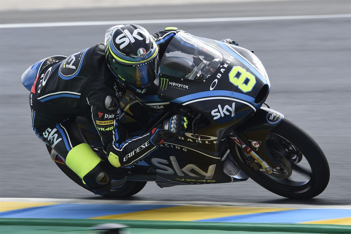 Nicolo Bulega KTM RC250 GP Le Mans 2017