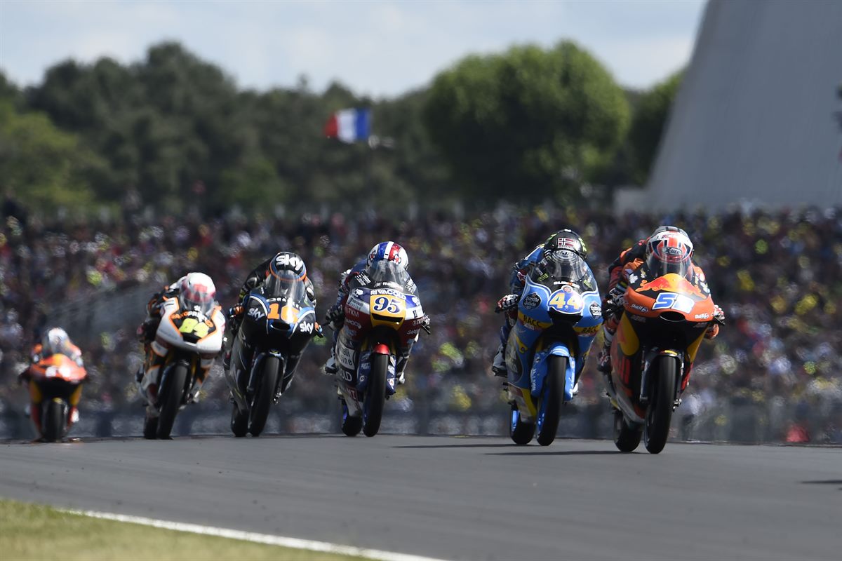 Danny Kent KTM RC250 GP Le Mans 2017
