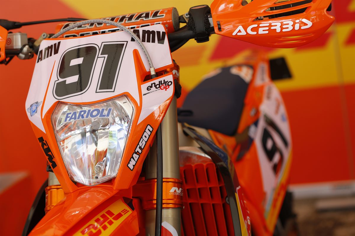 KTM 350 EXC-F - EnduroGP of Italy, 2017