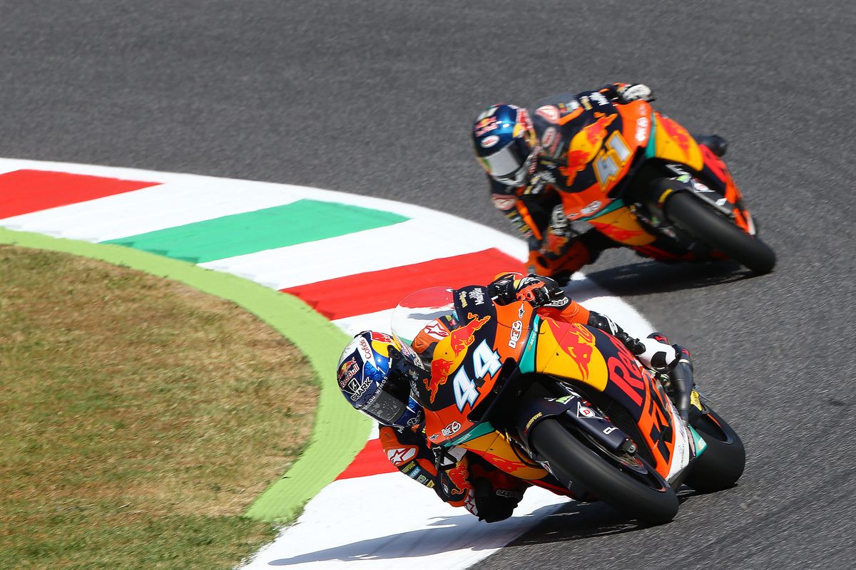 Miguel Oliveira & Brad Binder KTM Moto2 Autodromo del Mugello 2017