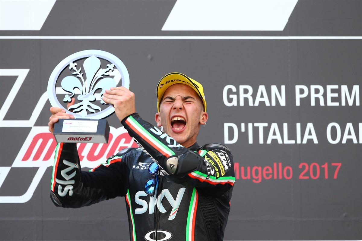 Andrea Migno Podium Autodromo del Mugello 2017