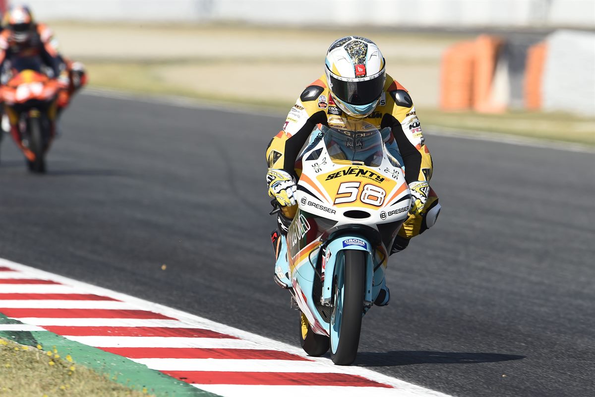 Juanfran Guevara KTM RC250 GP Circuit de Catalunya-Barcelona 2017