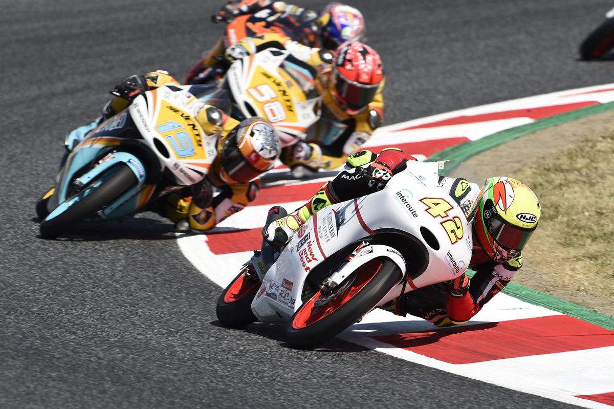 Marcos Ramirez KTM RC250 GP Circuit de Barcelona-Catalunya 2017