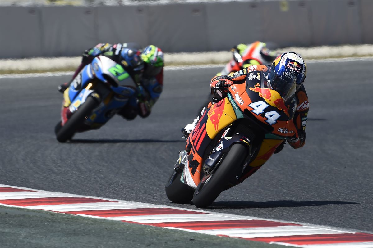 Miguel Oliveira KTM Moto2 Circuit de Barcelona-Catalunya 2017