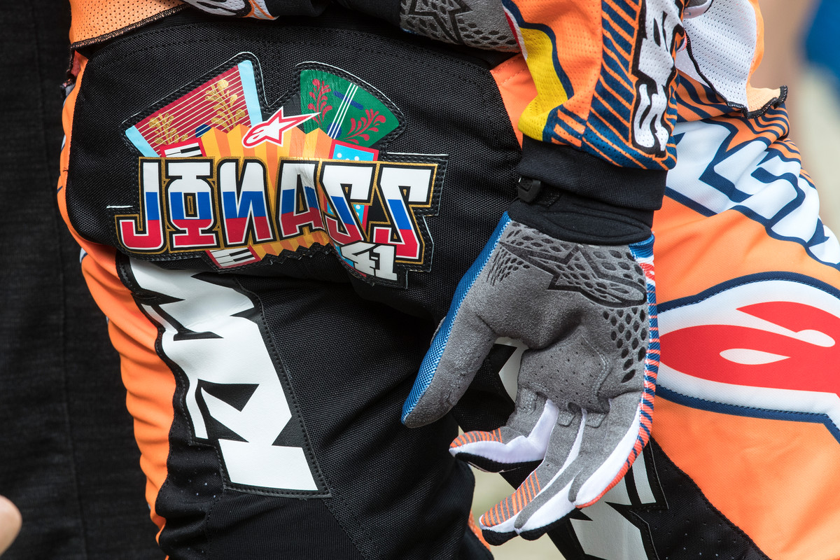 Pauls Jonass 250 SX-F Orlyonok