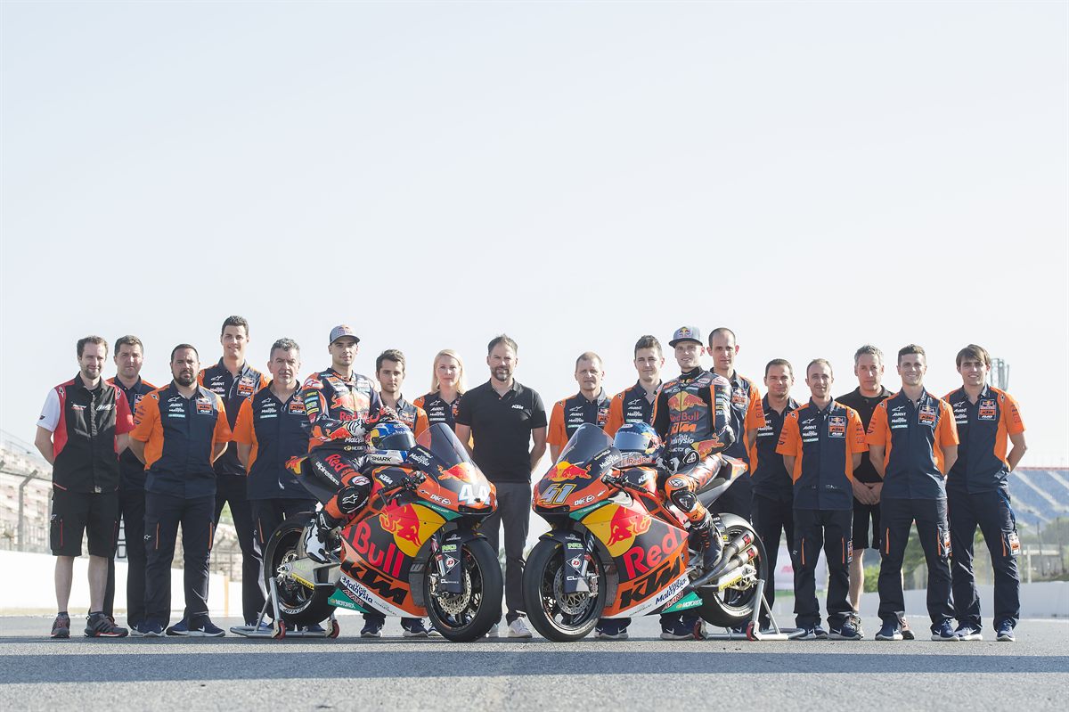 Miguel Oliveira, Brad Binder & Team KTM Moto2 Circuit de Barcelona-Catalunya 2017