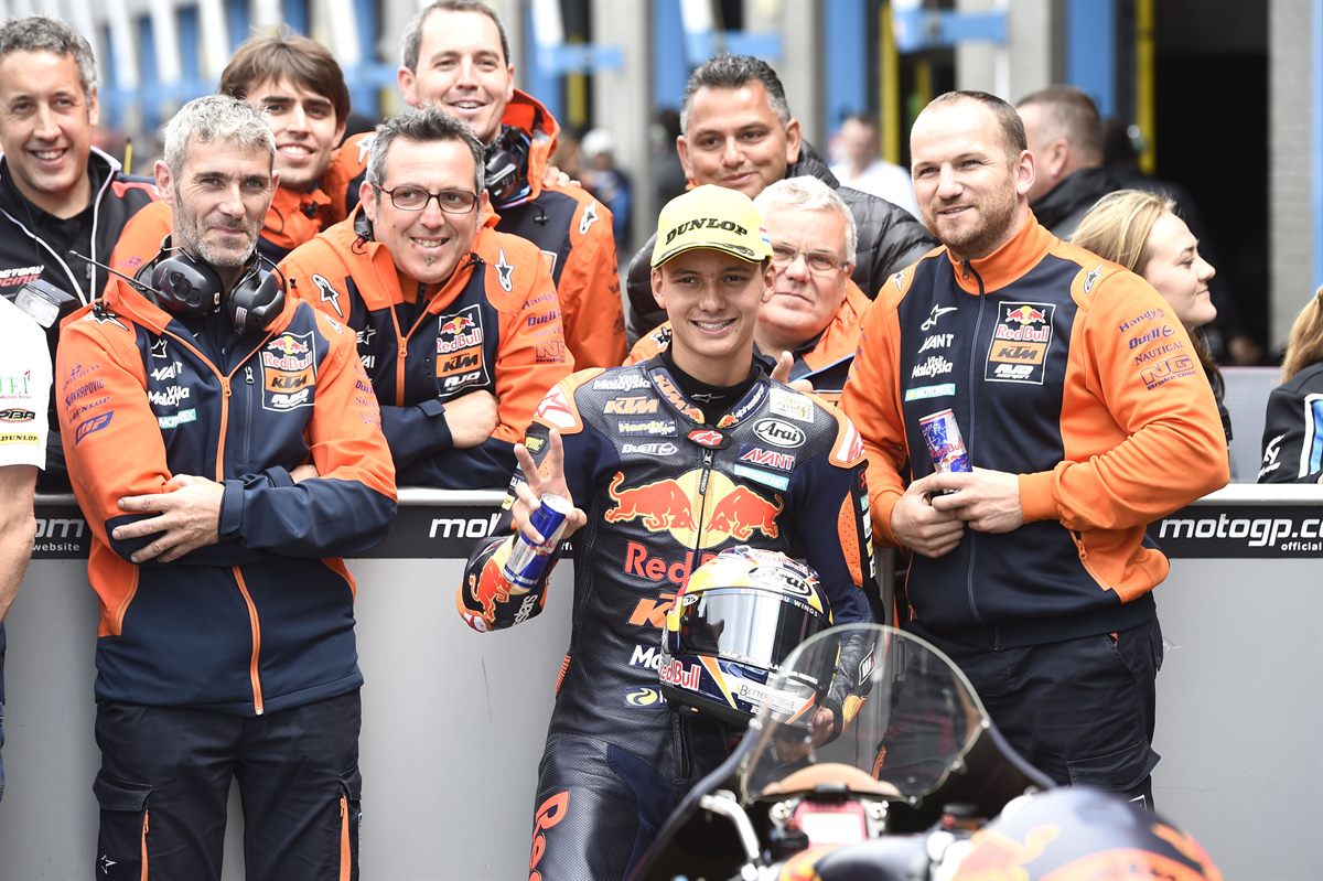 Bo Bendsneyder & Team KTM RC250 GP Parc Ferme TT Circuit Assen 2017