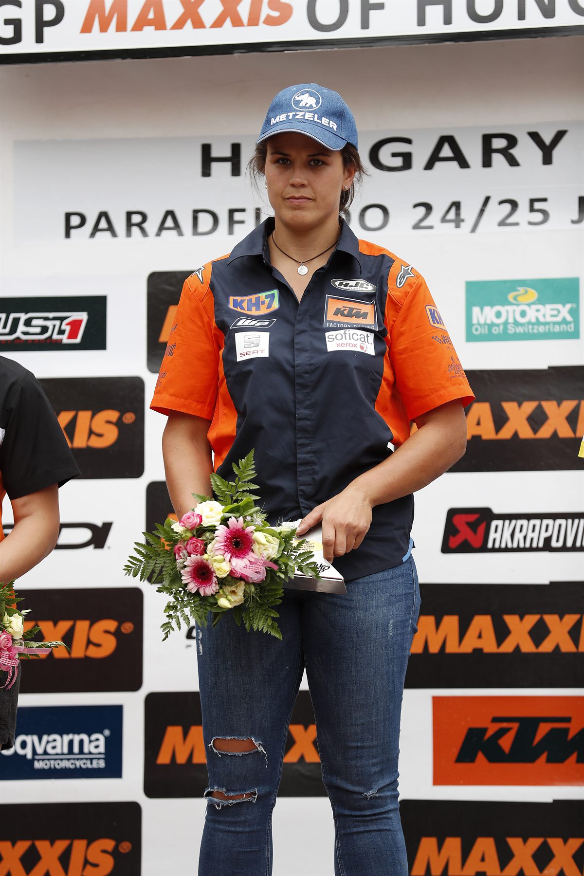 Laia Sanz - Podium - EnduroGP of Hungary, 2017