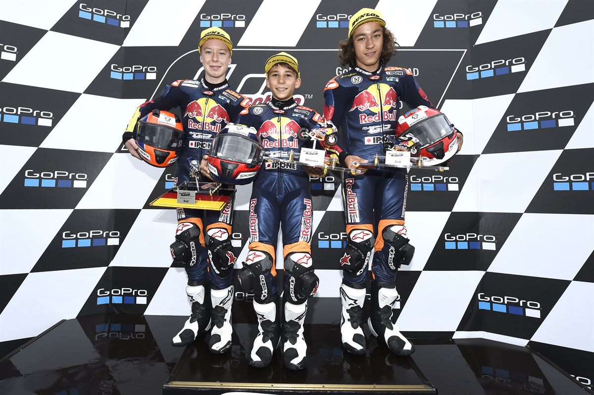 Kevin Orgis, Deniz Öncü & Can Öncü Podium Sachsenring 2017