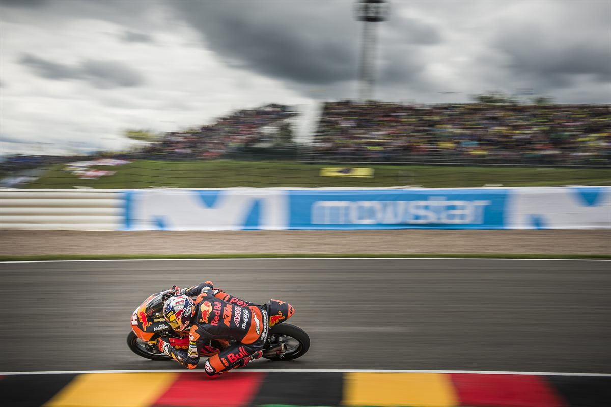 Danny Kent KTM RC250 GP Sachsenring 2017