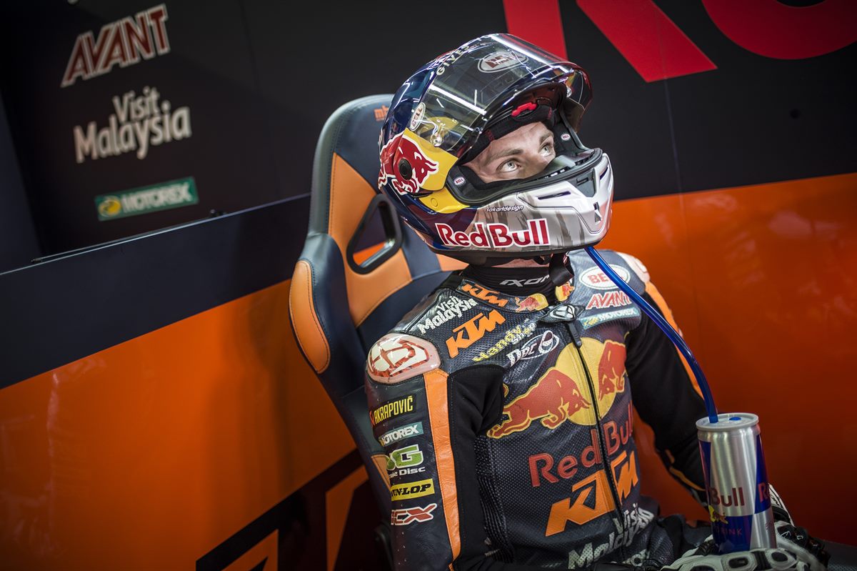 Brad Binder Box Sachsenring 2017